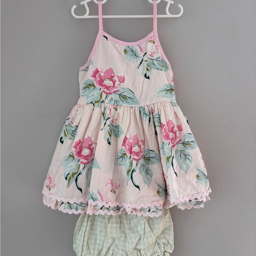 NWOT SweetHoney Floral Bloomer Set
